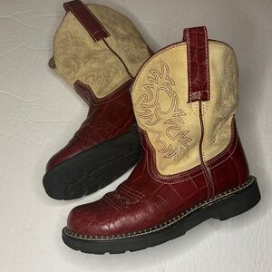 Ariat Red Fatbaby Boots